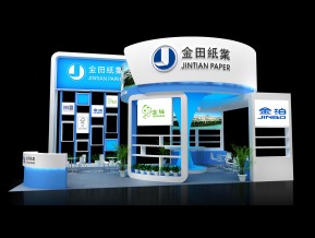 金田纸业展览模型