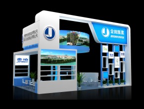 金田纸业展览模型