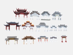 中式门楼设计