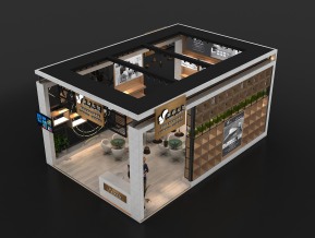 萌萌松鼠展览模型