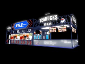 舞茶道展台模型