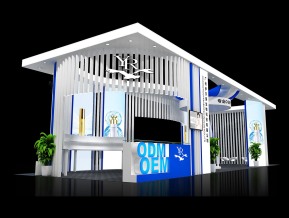 伊尔美展台模型