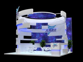 天翔通讯展览模型