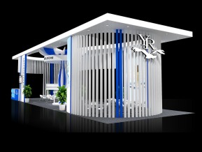 伊尔美展台模型