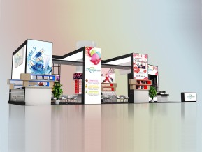 臻颜展览模型