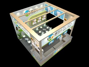 港珍展台模型