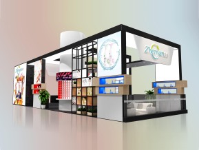 臻颜展览模型