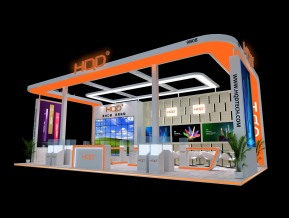 HQD展台模型