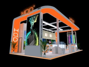 HQD展台模型