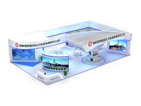 北方管道展览模型