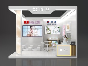 璞萃美博会展览模型