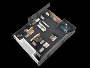 MLM家具展集装箱展台