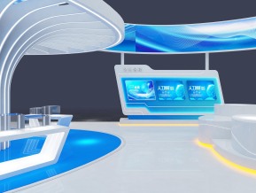 海思政府展览模型