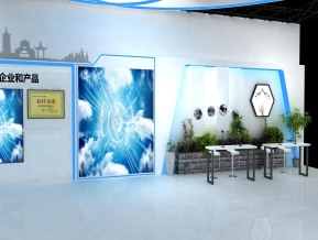 电商人才展览模型