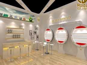 辉达模具展览模型