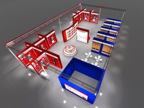 陇酒馆展览模型
