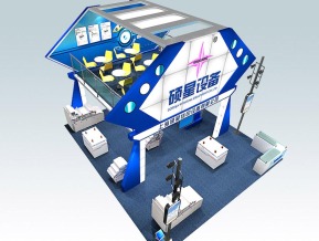 硕星设备展览模型