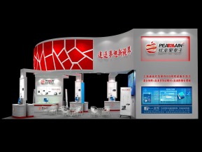 红苹果电子科技展台
