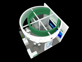 极易新材料展览模型