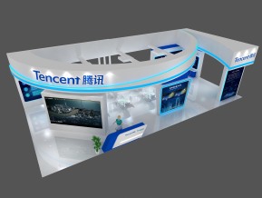 腾讯展览模型