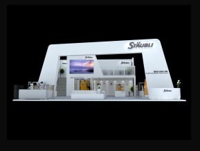 staubli展台展览模型