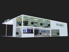 xizi西子电梯展台模型