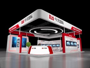 今天国际展览模型