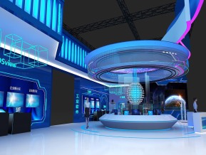方玮科技展览模型