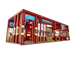 糖酒会劲酒展台模型