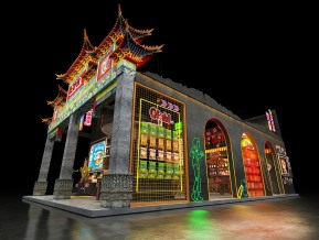 上好佳展览模型
