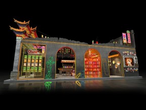 上好佳展览模型