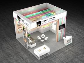 培库展览模型
