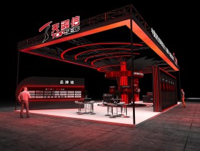 天融信展览模型