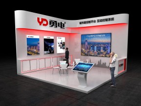 勇电展览模型