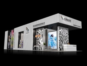 红绿蓝纺织展览模型
