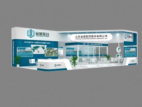 金城医药展览模型
