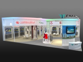 广州纺织展览模型