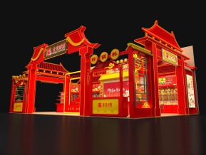 金宫川派展览模型