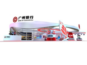 广州银行展览模型