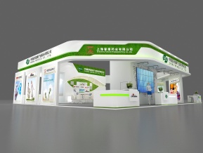 中国医药展览模型