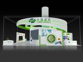 中国医药展览模型