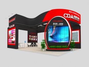 数据分析师展览模型