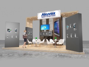 AKUVOX展览模型