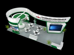 欧佩造纸展览模型