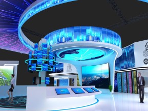 YUBEI渝北展团展览模型
