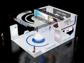艾康生物医疗展台模型