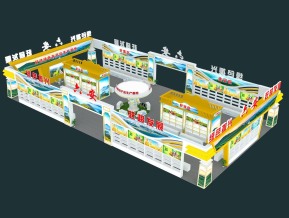 六安展览模型
