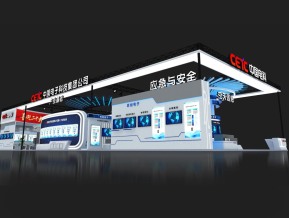 中国电科展览模型