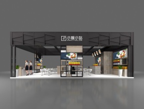 小模小站展览模型