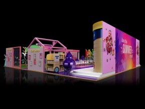 婴童展展台展览模型